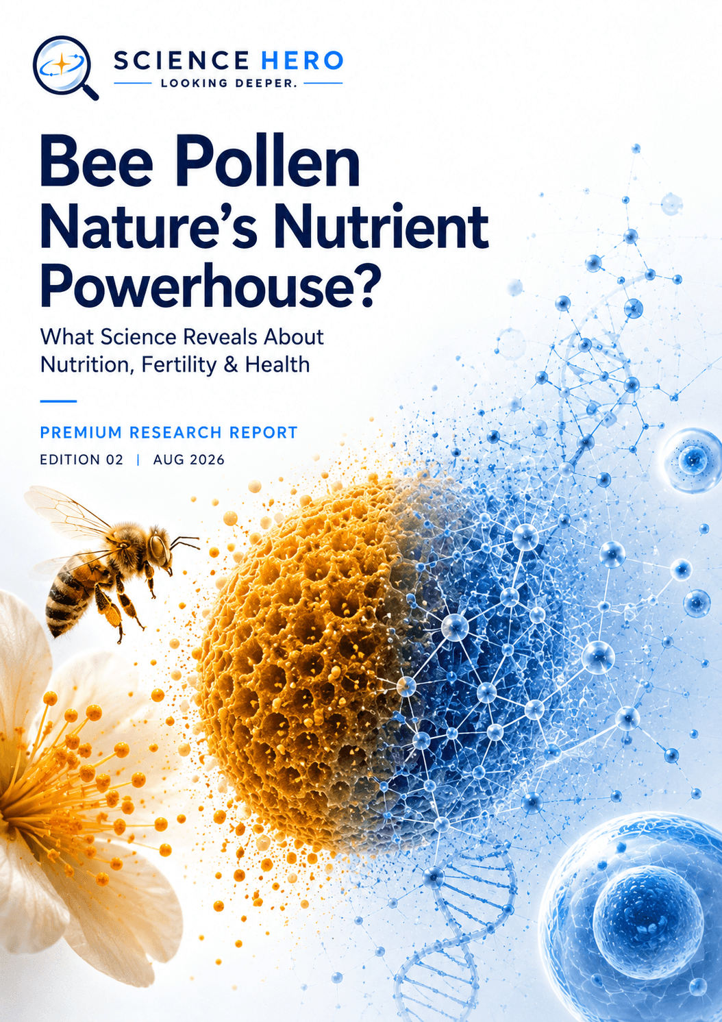 Cover of Bee Pollen: Nature’s Nutrient Powerhouse?